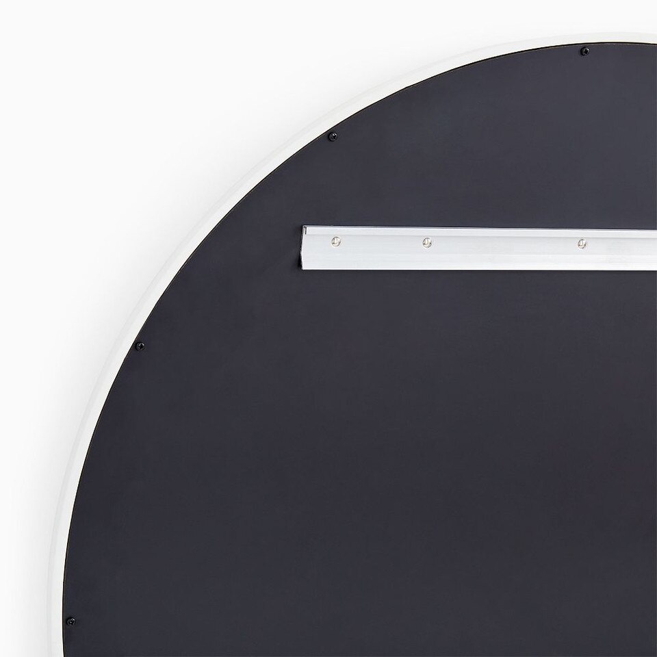 Pure Plaster Wall Mirror 102 cm West Elm Australia